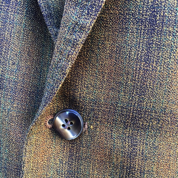 Vintage Brown/Tan/Olive Plaid Sportcoat - Picture 5 of 16